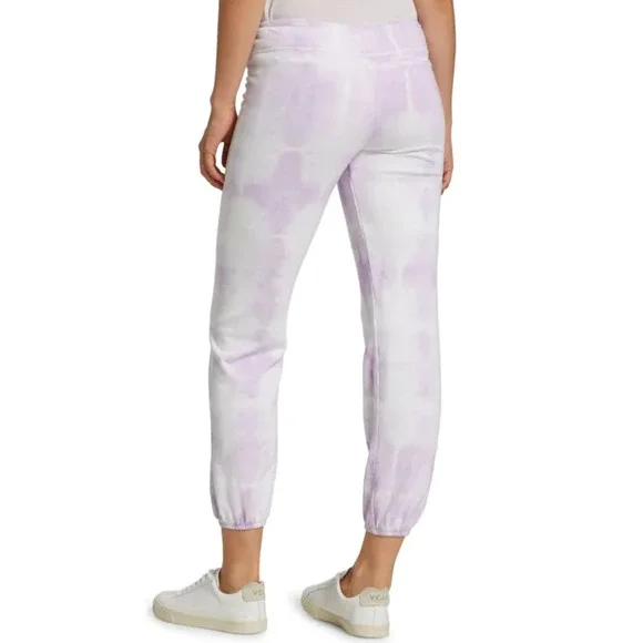 Sundry Pants Jumpsuits Sundry Sweatpant Joggers Lilac White